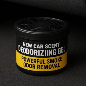 14 New Car Scent Deodorizing Gel Canister For Under Seat Placement And Powerful Smoke Odor Removal